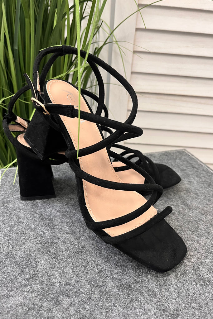Tilly Suedette Block Heel Sandals