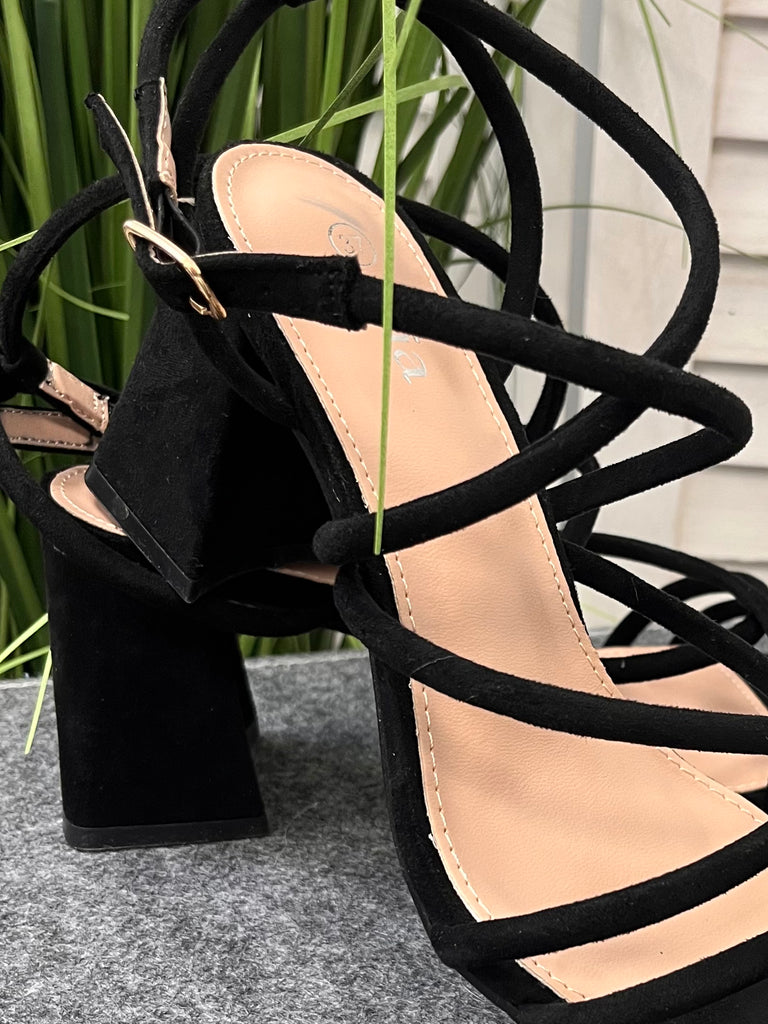 Tilly Suedette Block Heel Sandals
