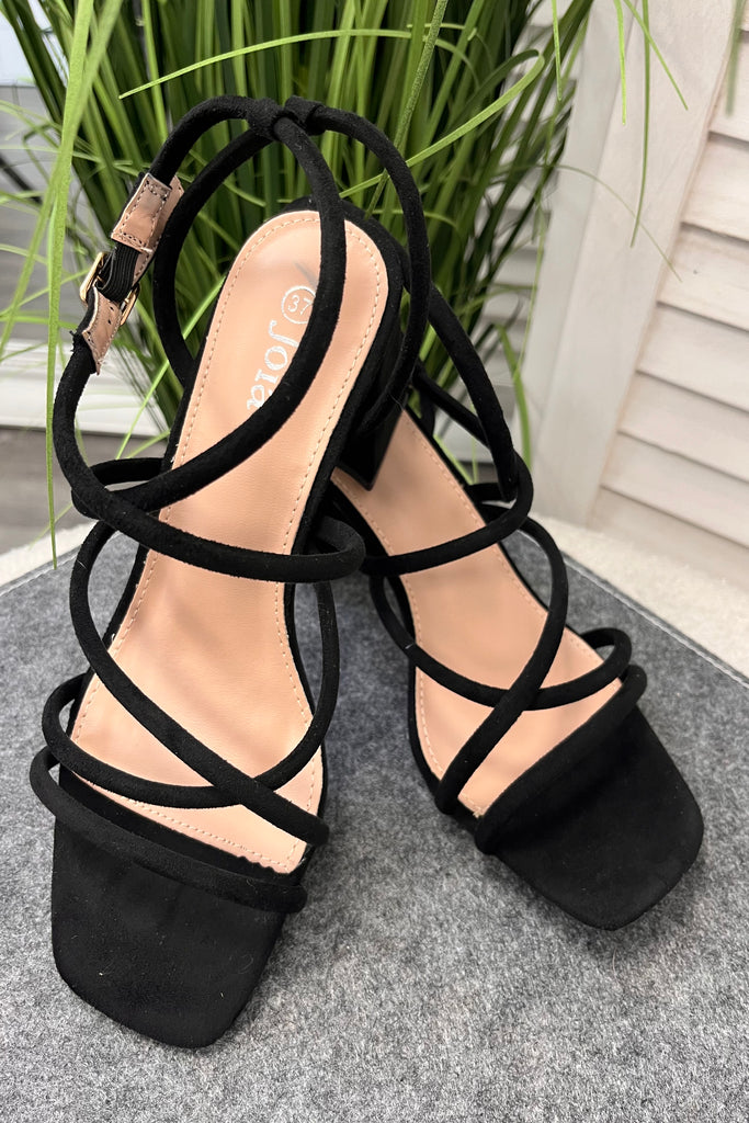 Tilly Suedette Block Heel Sandals