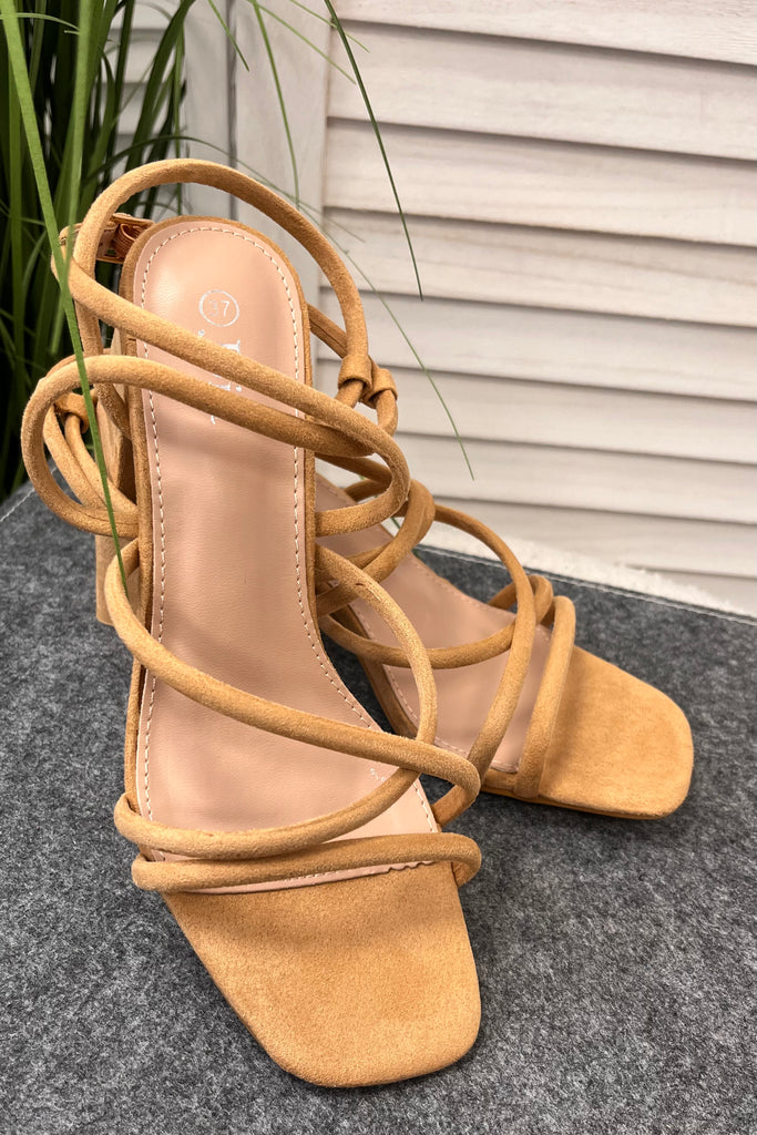 Tilly Suedette Block Heel Sandals