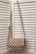 Carrie Laser Cut Crossbody Bag