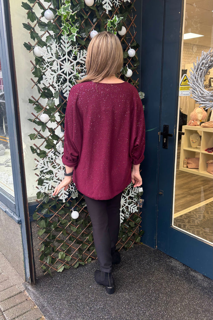 Hope Sparkle Knit Top