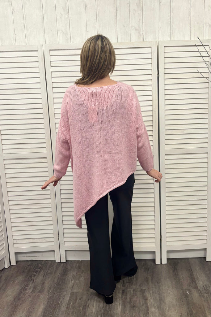 Tully Asymmetric Hem Knit