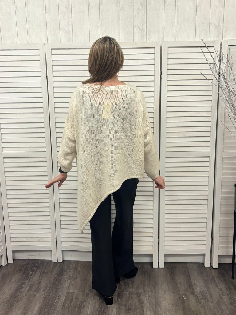 Tully Asymmetric Hem Knit