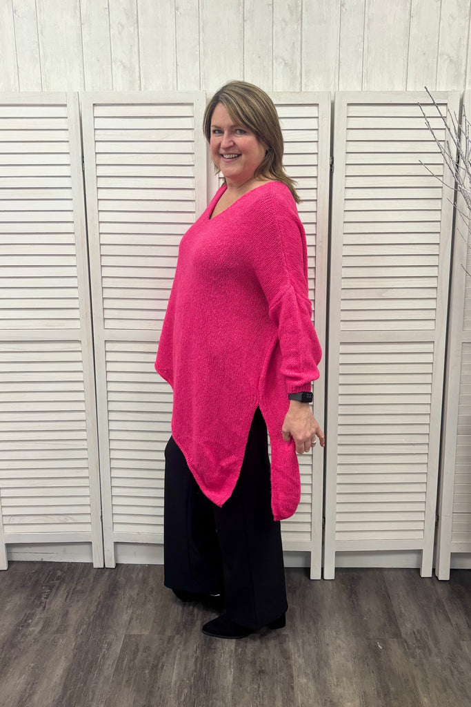 Tully Asymmetric Hem Knit