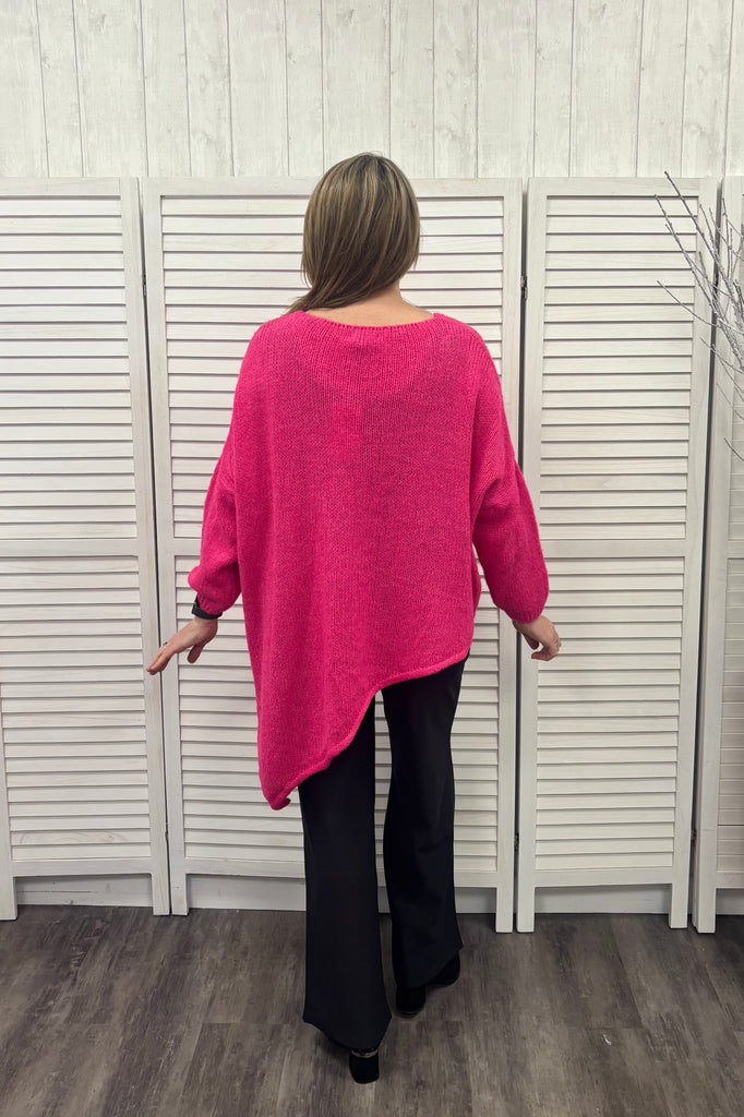 Tully Asymmetric Hem Knit