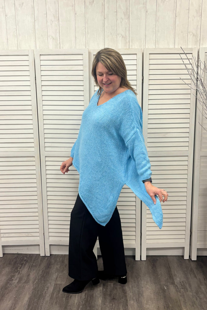 Tully Asymmetric Hem Knit