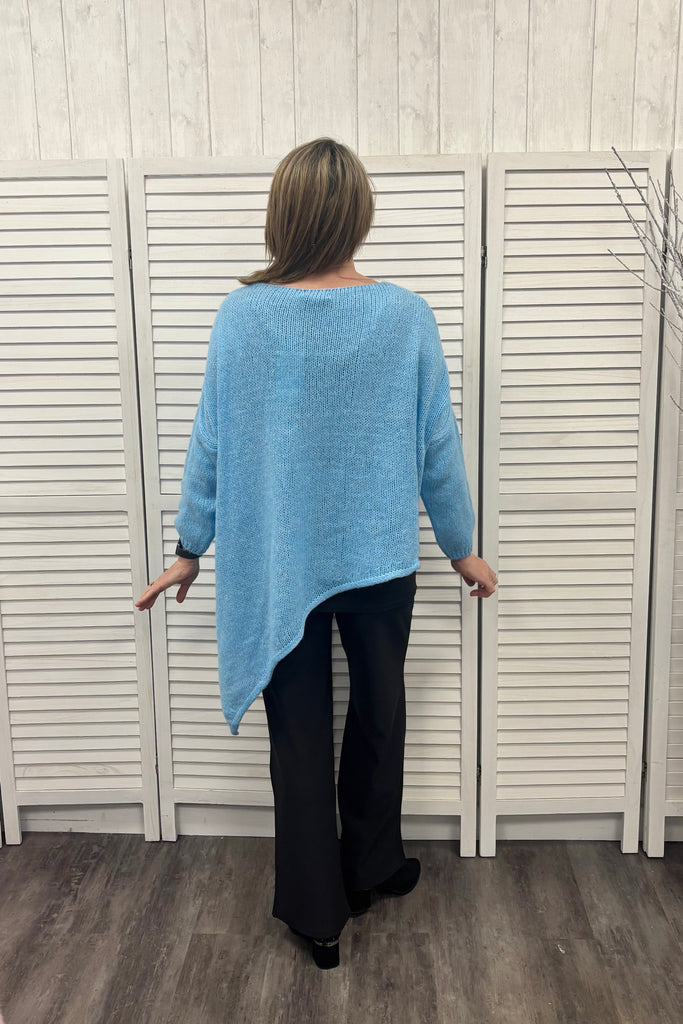 Tully Asymmetric Hem Knit