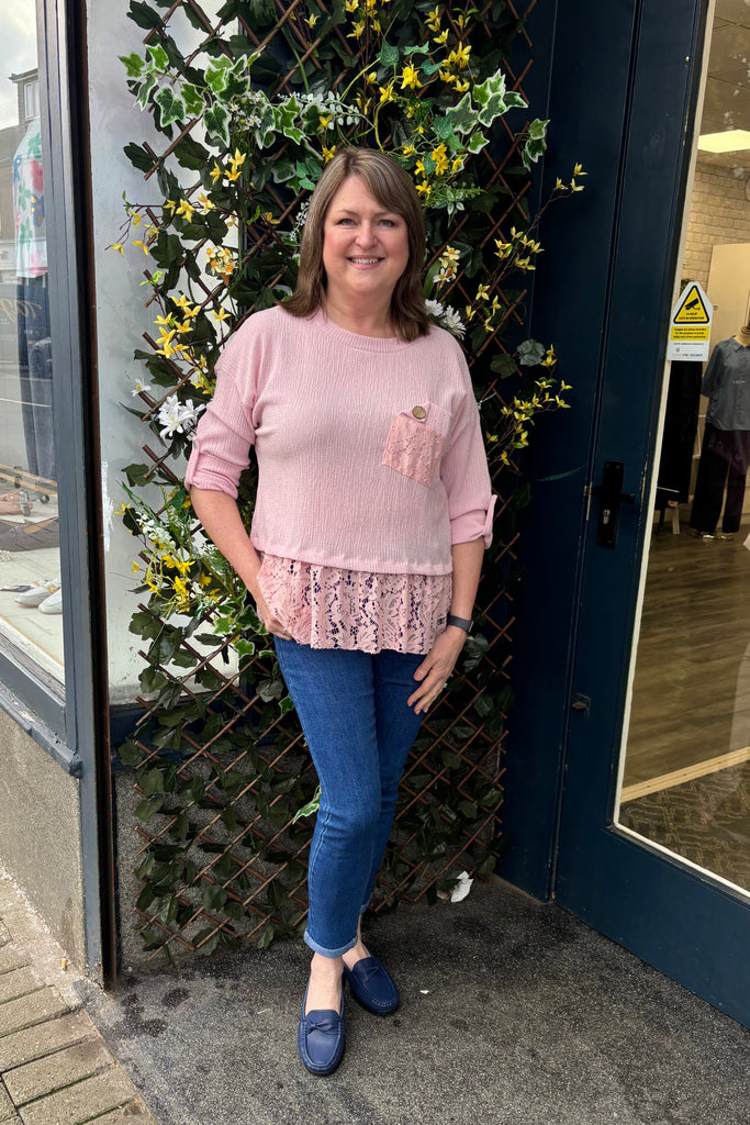 Arabella Lace Detail Top