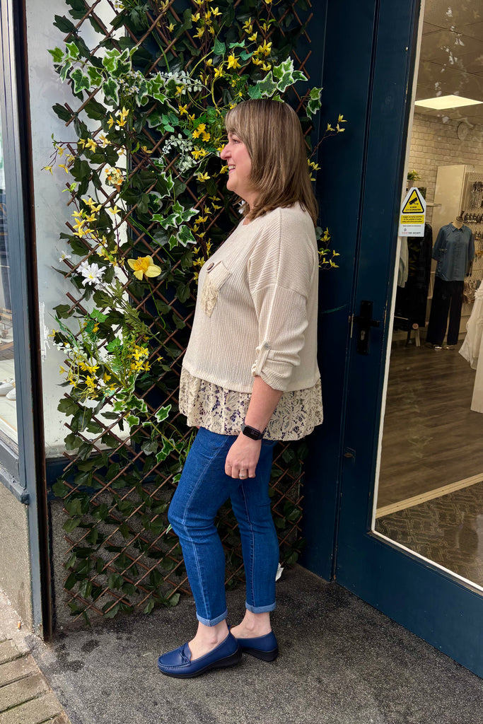 Arabella Lace Detail Top