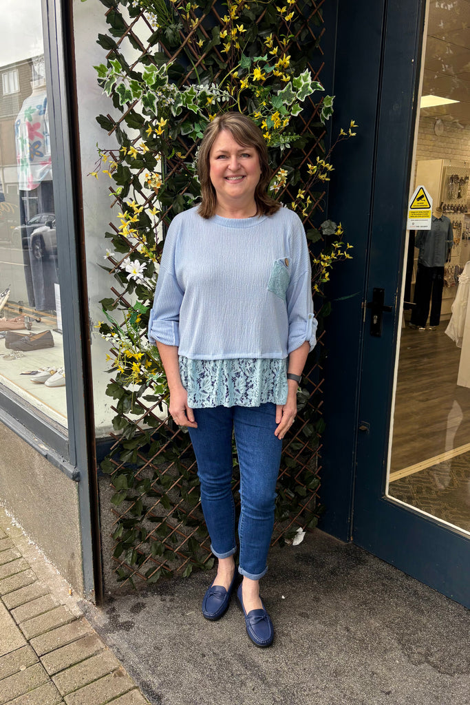 Arabella Lace Detail Top