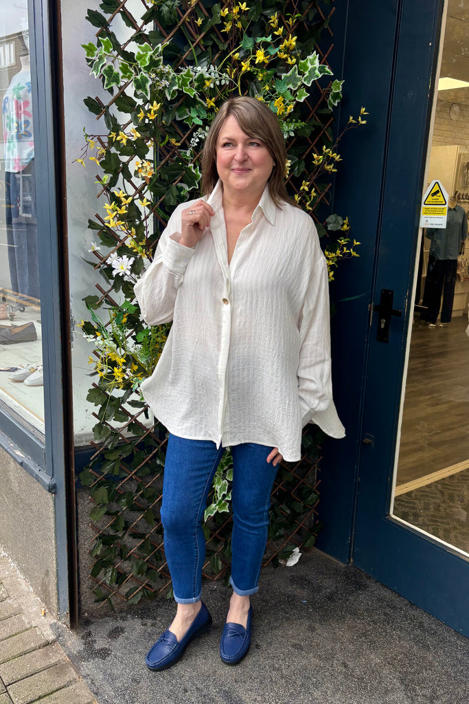 Camilla Textured Stripe Shirt