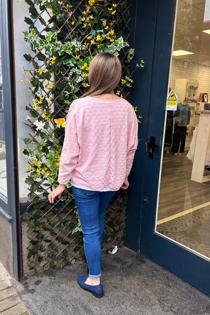 Laurine Textured Two Piece Top