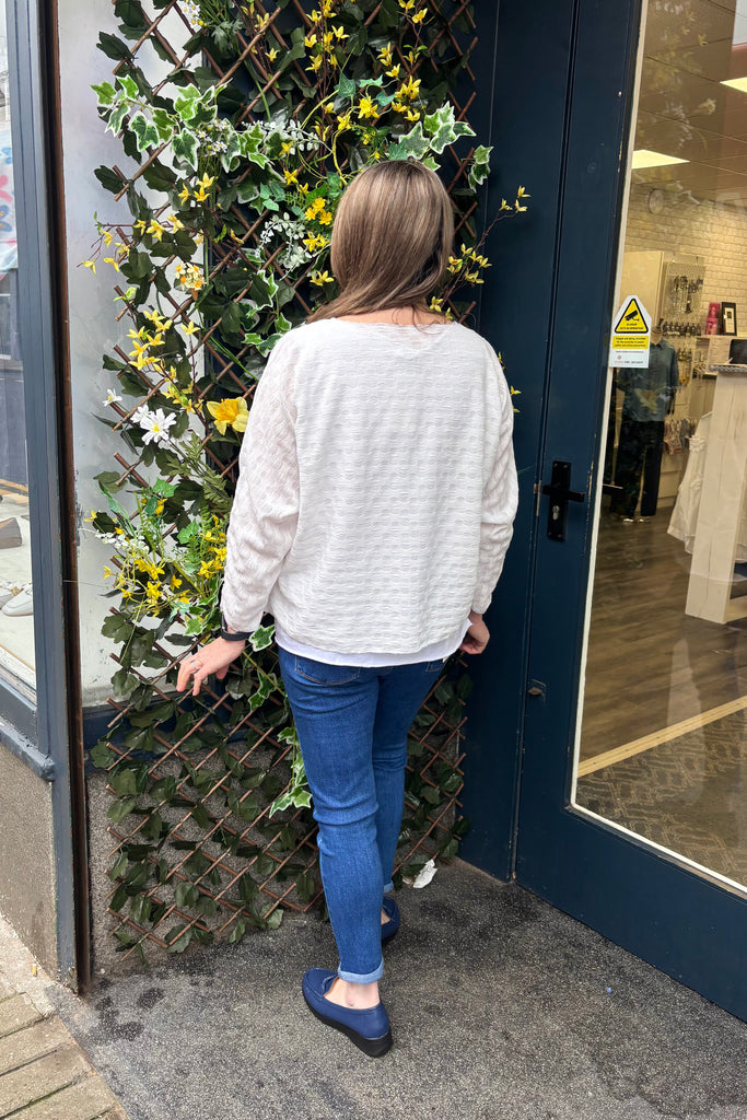 Laurine Textured Two Piece Top