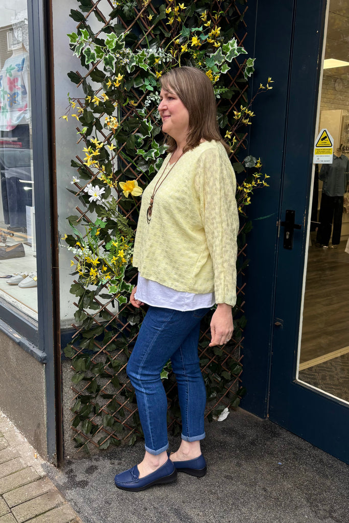 Laurine Textured Two Piece Top