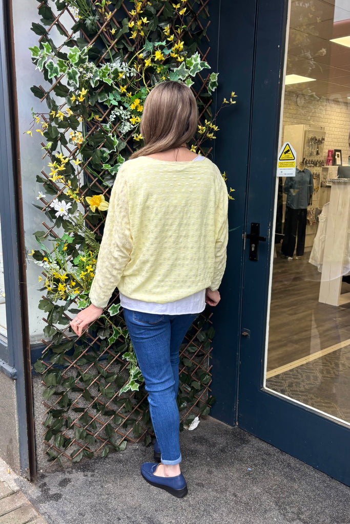 Laurine Textured Two Piece Top