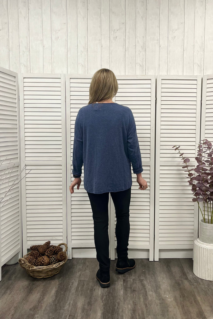 Kara Feather Sparkle Knit