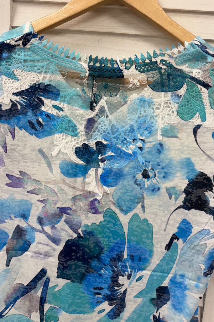 Harper Watercolour Floral Top