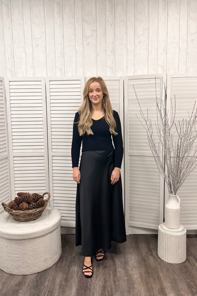 Pippa Knitted Rib Top