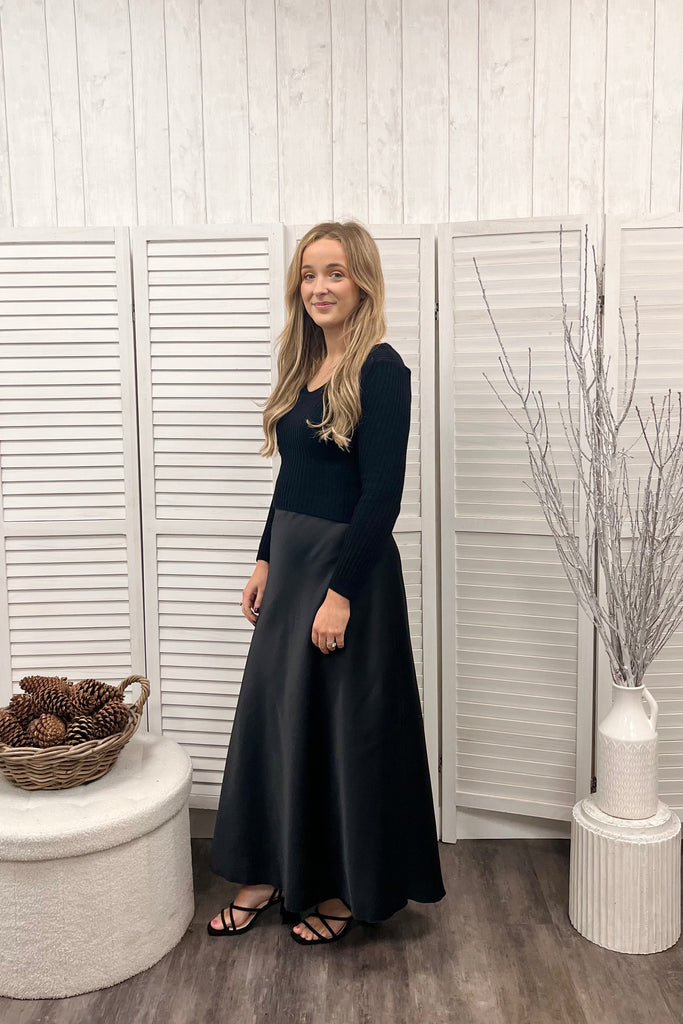 Pippa Knitted Rib Top