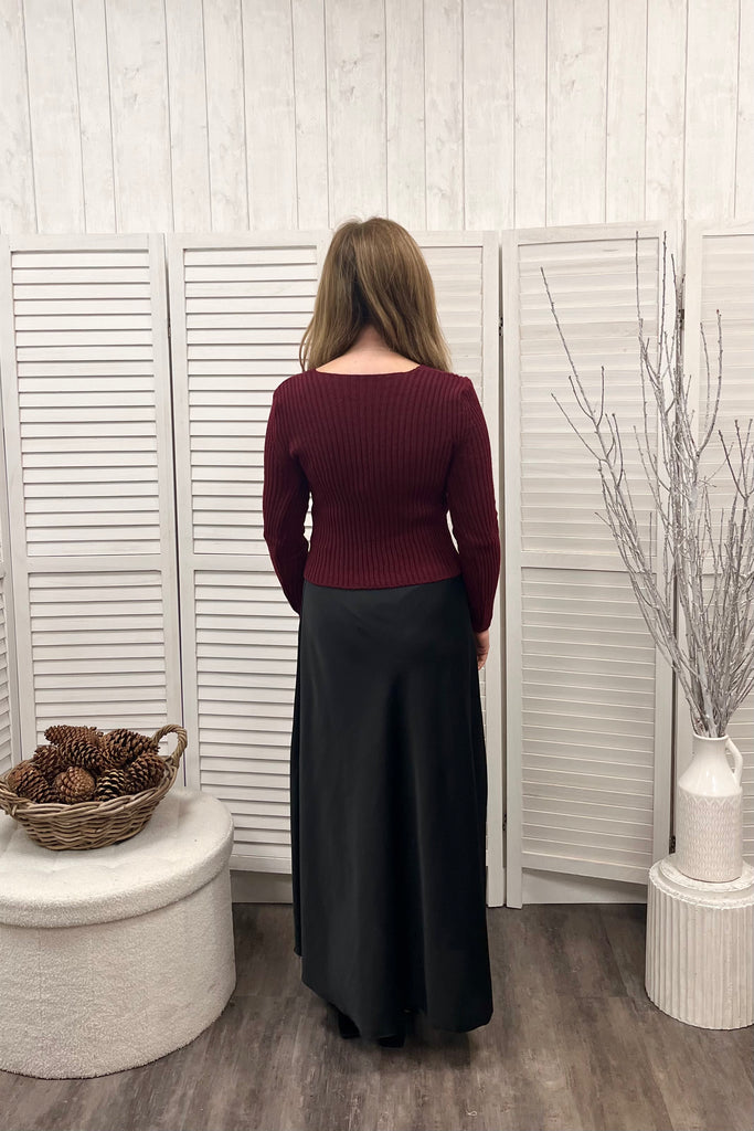 Pippa Knitted Rib Top