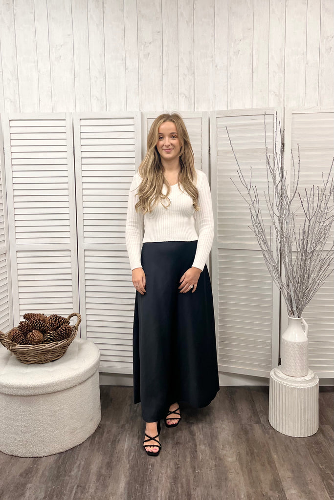 Pippa Knitted Rib Top