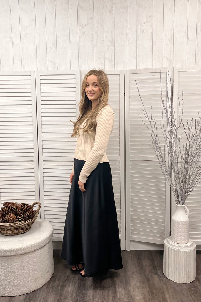 Pippa Knitted Rib Top