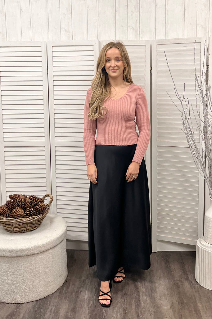 Pippa Knitted Rib Top