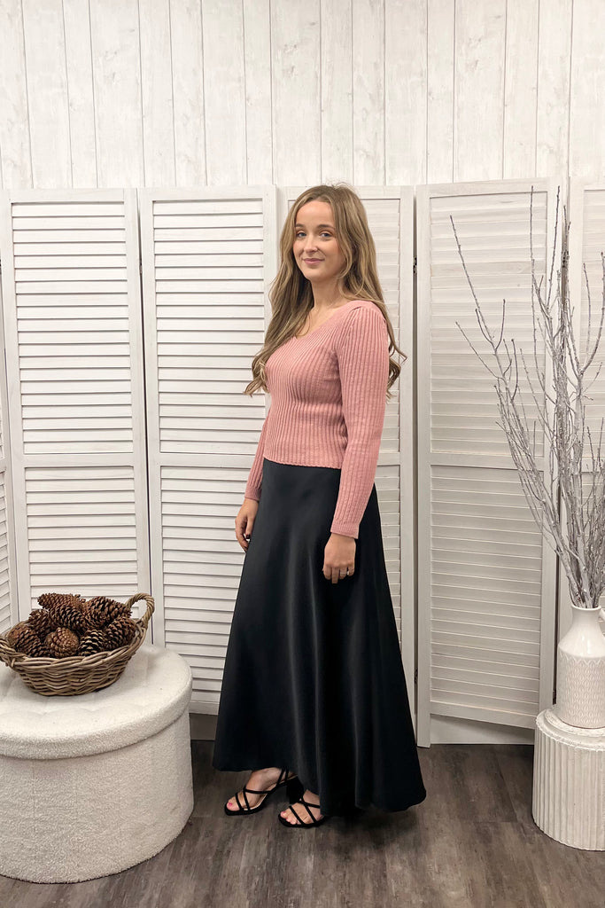 Pippa Knitted Rib Top