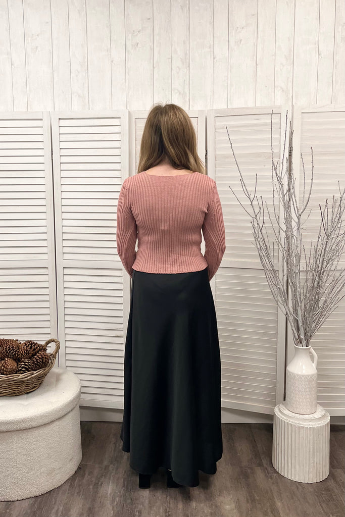 Pippa Knitted Rib Top