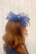 Olina Bow & Feather Hair Fascinator