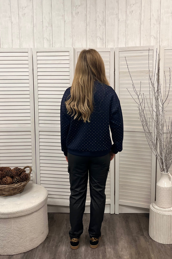 Roxy Diamante Bomber Jacket