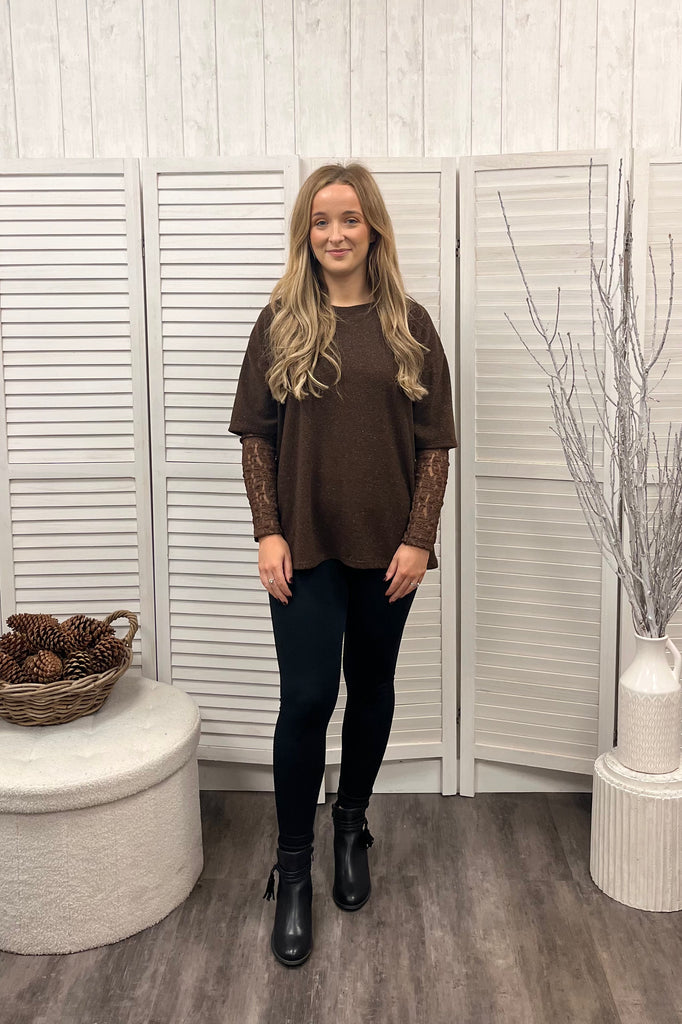 Kiki Faux Two-Piece Top