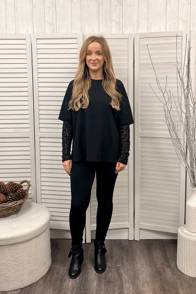 Kiki Faux Two-Piece Top