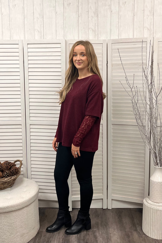 Kiki Faux Two-Piece Top