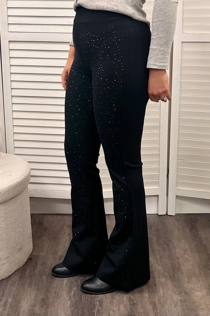Beatrice Studded Bootcut Treggings