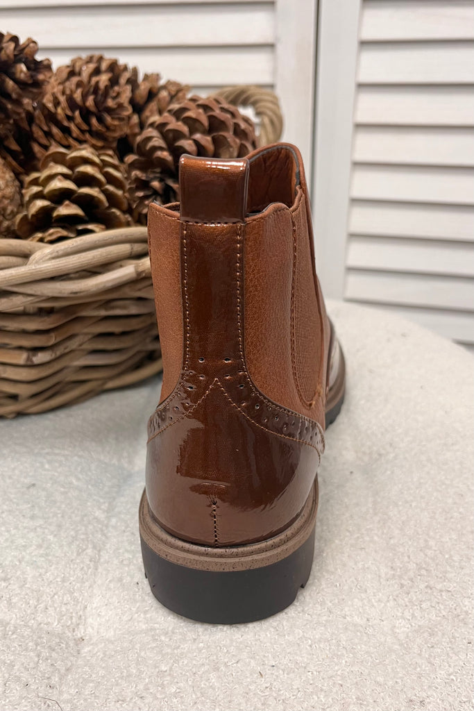 Miranda Brogue Detail Boots