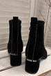 Kayla Suedette Stud Detail Boots
