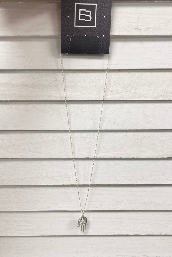 Etta Hamsa Pendant Necklace