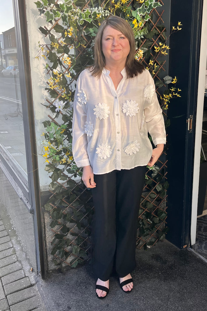 Carmen Statement Flower Shirt