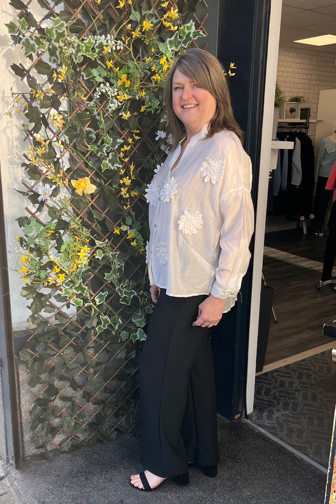 Carmen Statement Flower Shirt