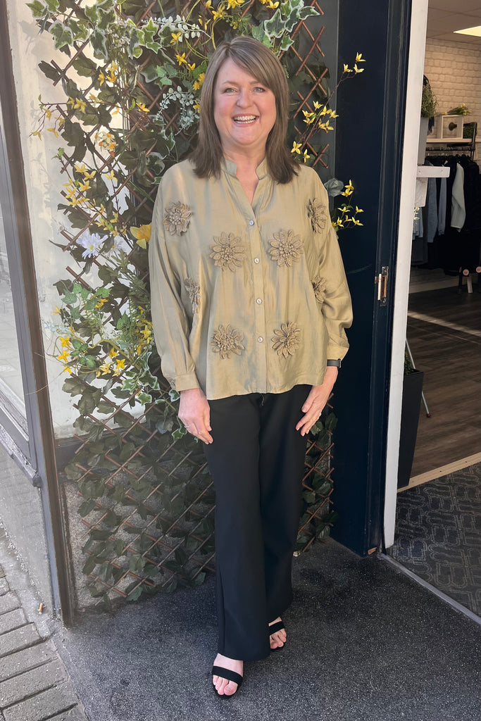 Carmen Statement Flower Shirt