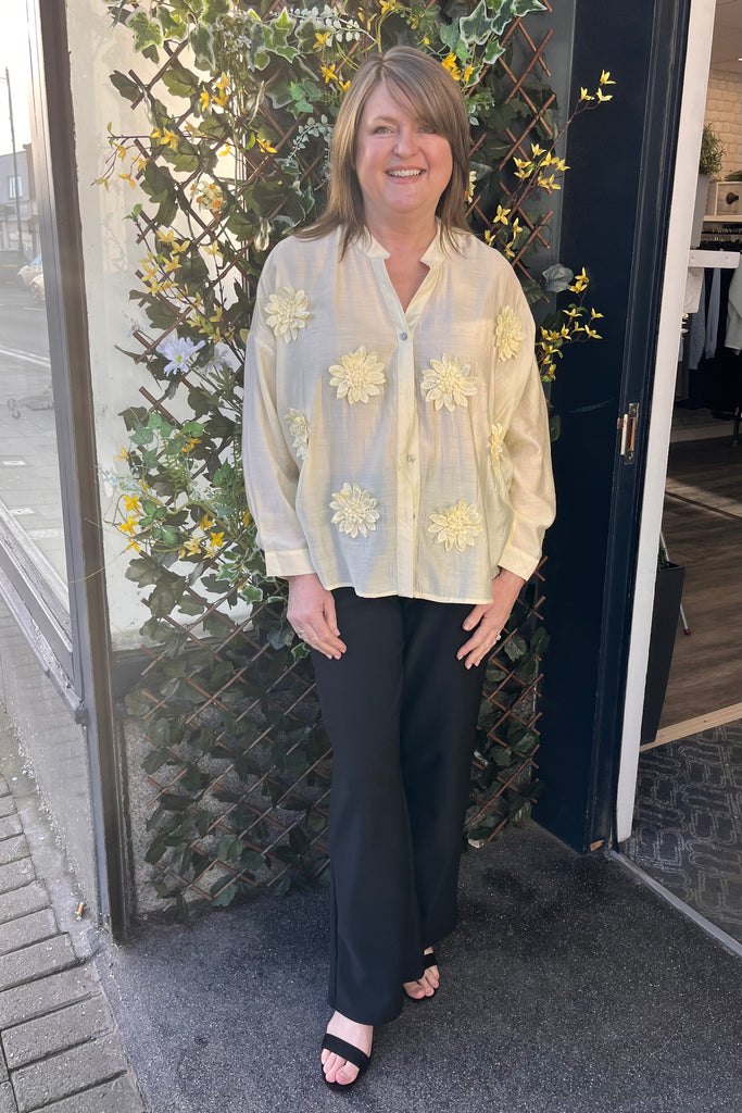 Carmen Statement Flower Shirt