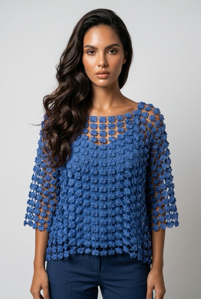 Serena Flower Lace Overtop