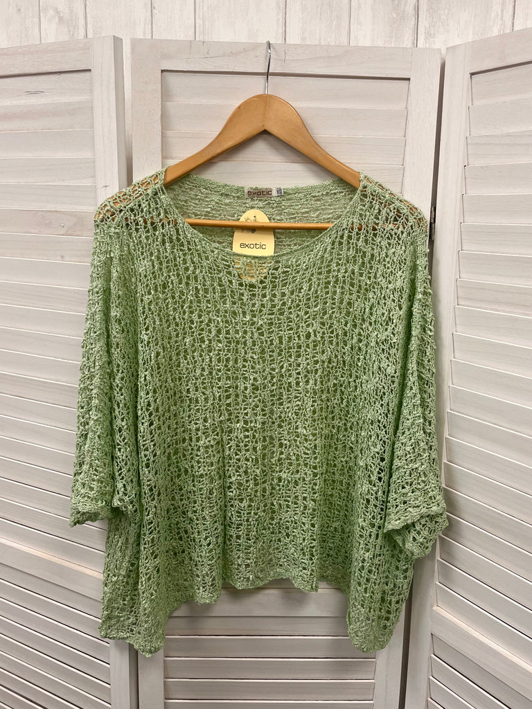 Annabeth Popcorn Knit Poncho