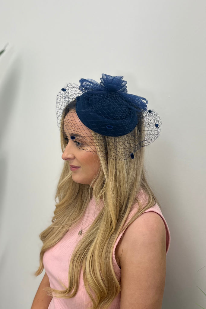 Natasha Pillbox Style Fascinator
