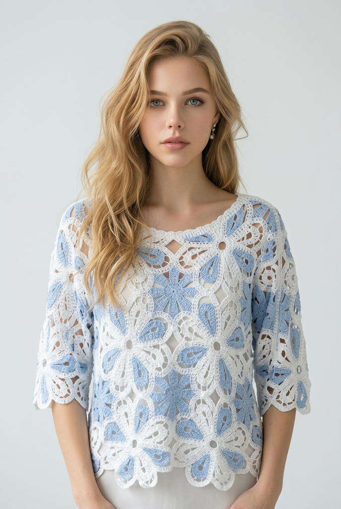 Monroe Crochet Top