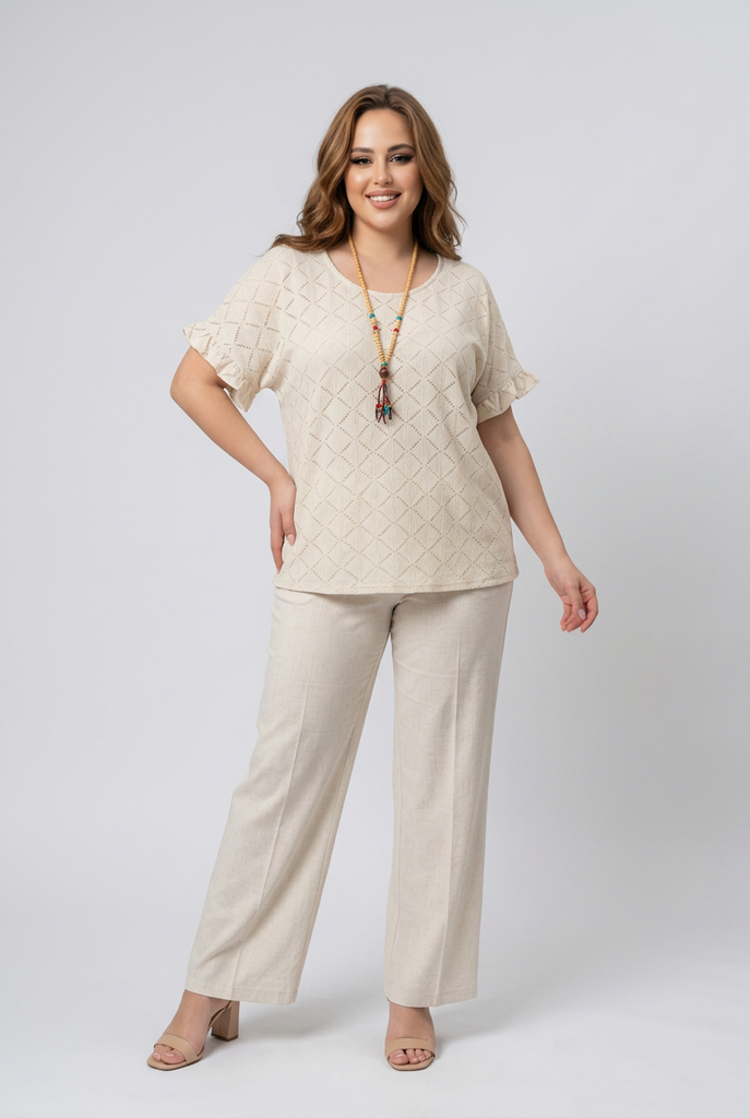 Sloane Diamond Detail Top
