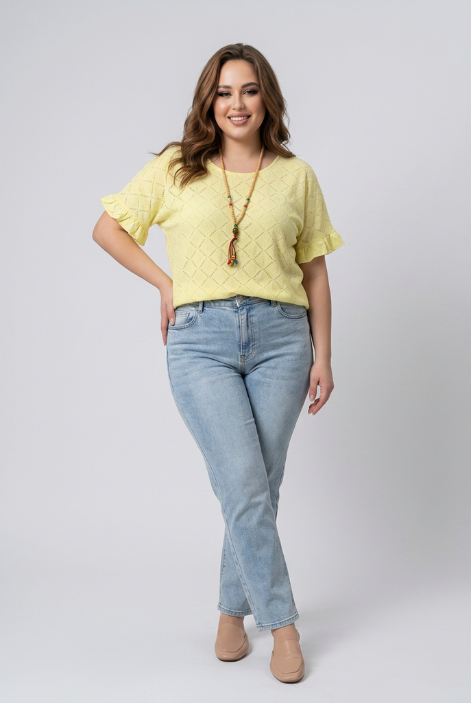 Sloane Diamond Detail Top
