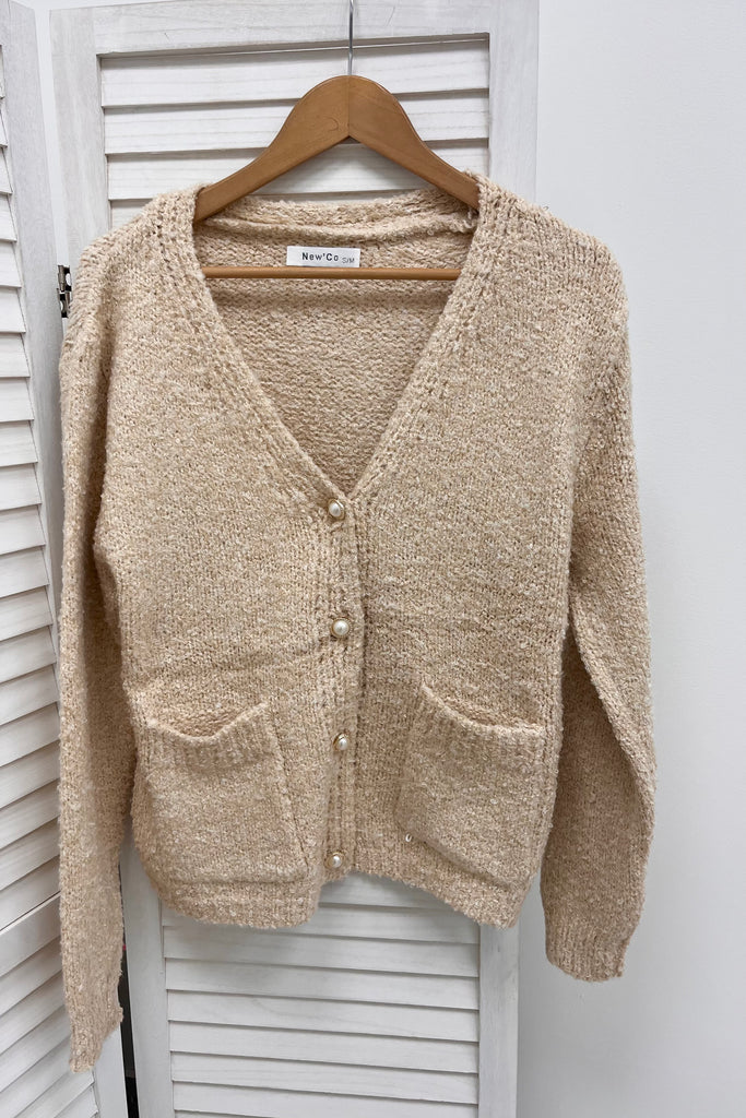 Hilary Bouclé Knitted Cardi